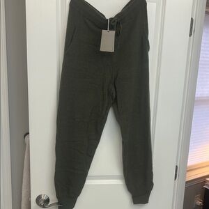 CASHMERE Olive Green Jogger Pants
